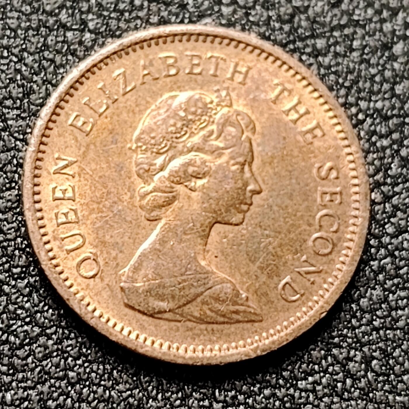 泉币菌-第119场-精品福利场 原光UNC 英属泽西岛1971首发年1/2便士  铜 17mm 按