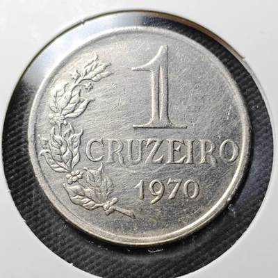 KK钱币收藏小铺  第360场  2月预留时间 周末发货 - 1970巴西1克鲁塞罗