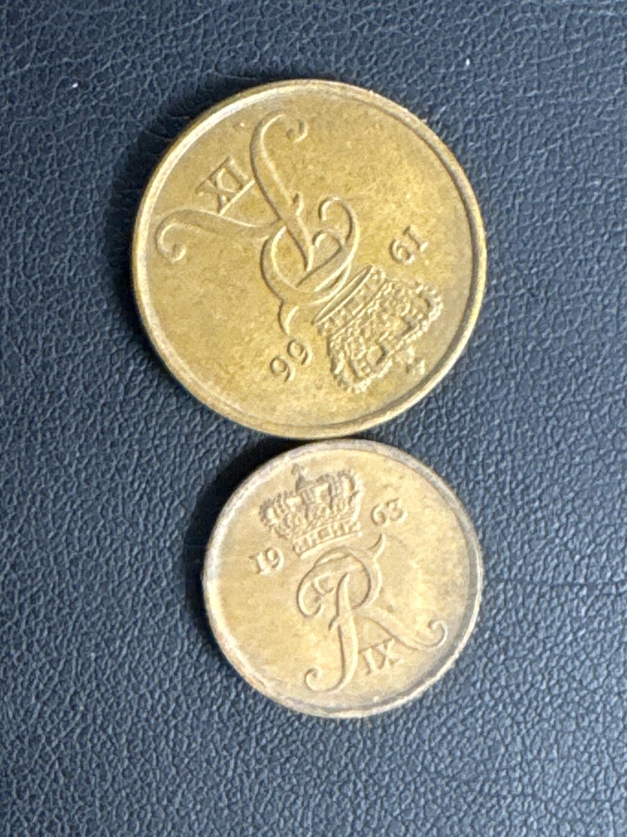 ❤️【币观天下】❤️ 第329期钱币拍卖- 2025.10.31周五晚上6点半场-长期征集拍品 丹麦1.2欧尔没流通2枚一对