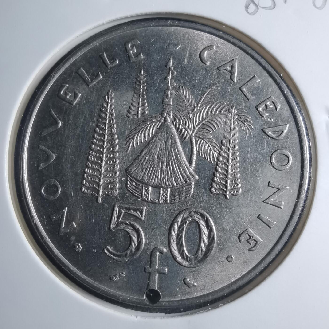 沼泽如烟--第885场 法属新喀里多尼亚1967年50法郎