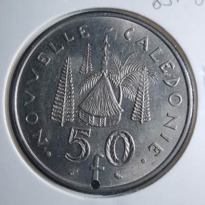 沼泽如烟--第885场 - 法属新喀里多尼亚1967年50法郎