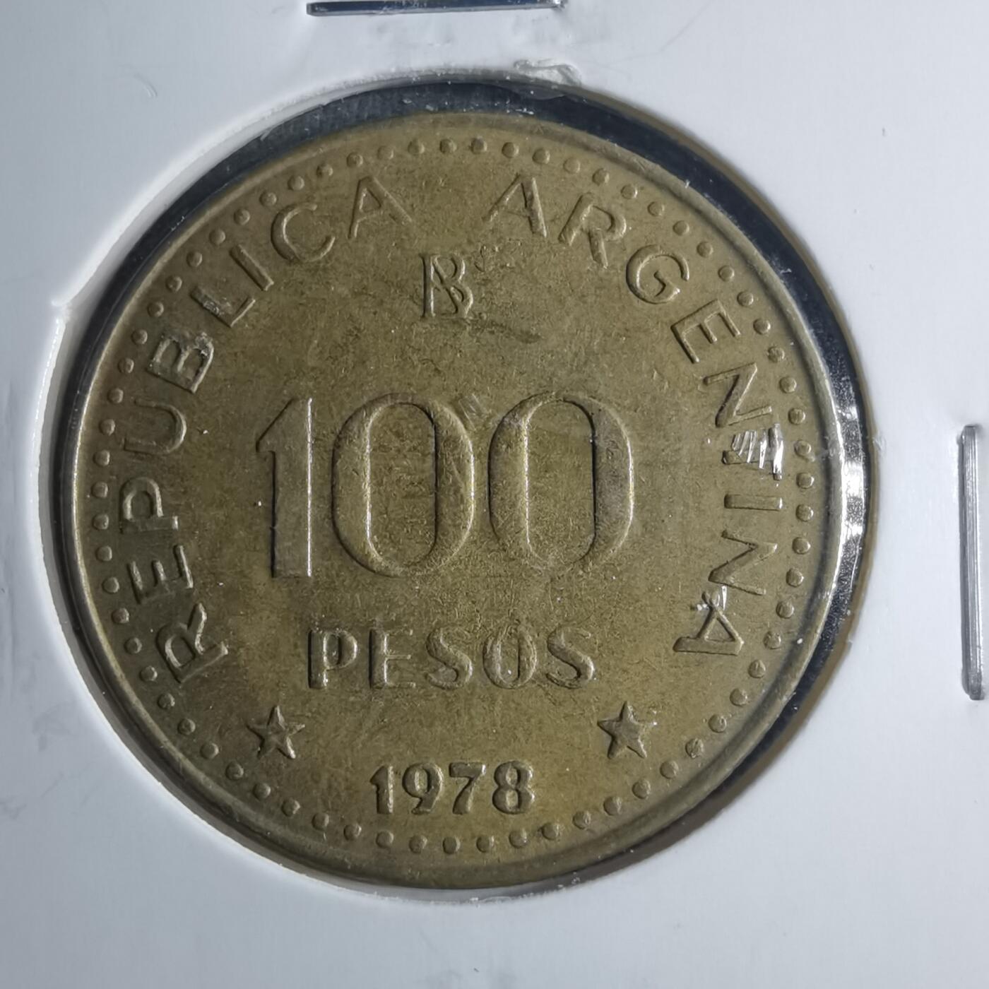 沼泽如烟--第885场 阿根廷1978年100比索