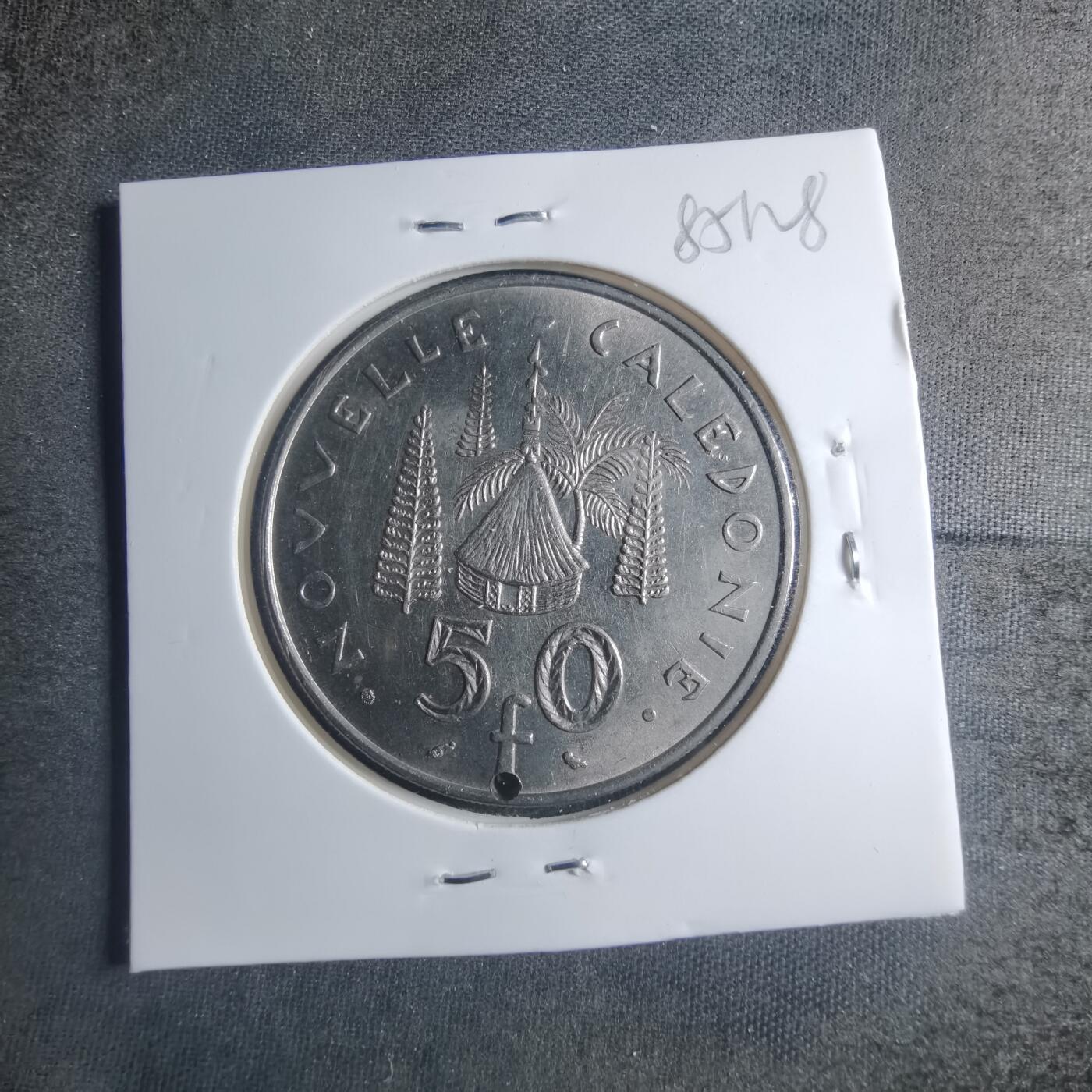 沼泽如烟--第885场 法属新喀里多尼亚1967年50法郎