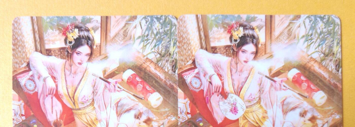 趣卡卡拍No.18期（无佣金免手续费，分享成交有奖） 【幻彩】焱卡文化-刷子人间传 聘娘 幻彩双服饰2张