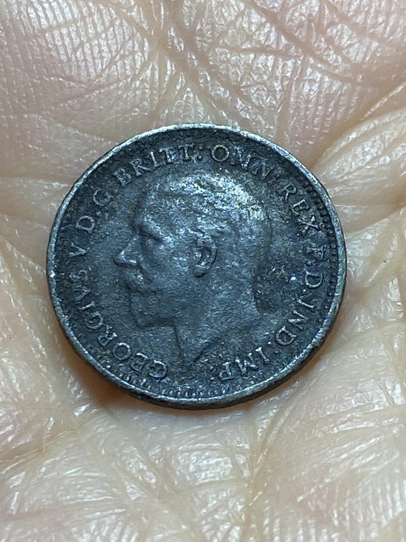 2025年第一百一十九场(总第一百四十五场）外国好品散币(免佣金) 英国🇬🇧1932年3便士银币(乔治五世第三版，500银)