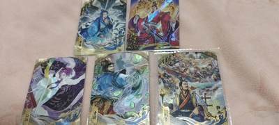 秋原瞳的小店第二十七期（持续收拍，11月秋意正浓，冬欲近，暖心囤卡好时光） - 卡游三国流芳传韵5张精选