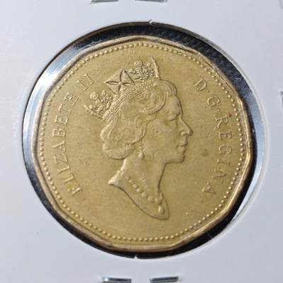 KK钱币收藏小铺  第360场  2月预留时间 周末发货 - 1990加拿大1元 