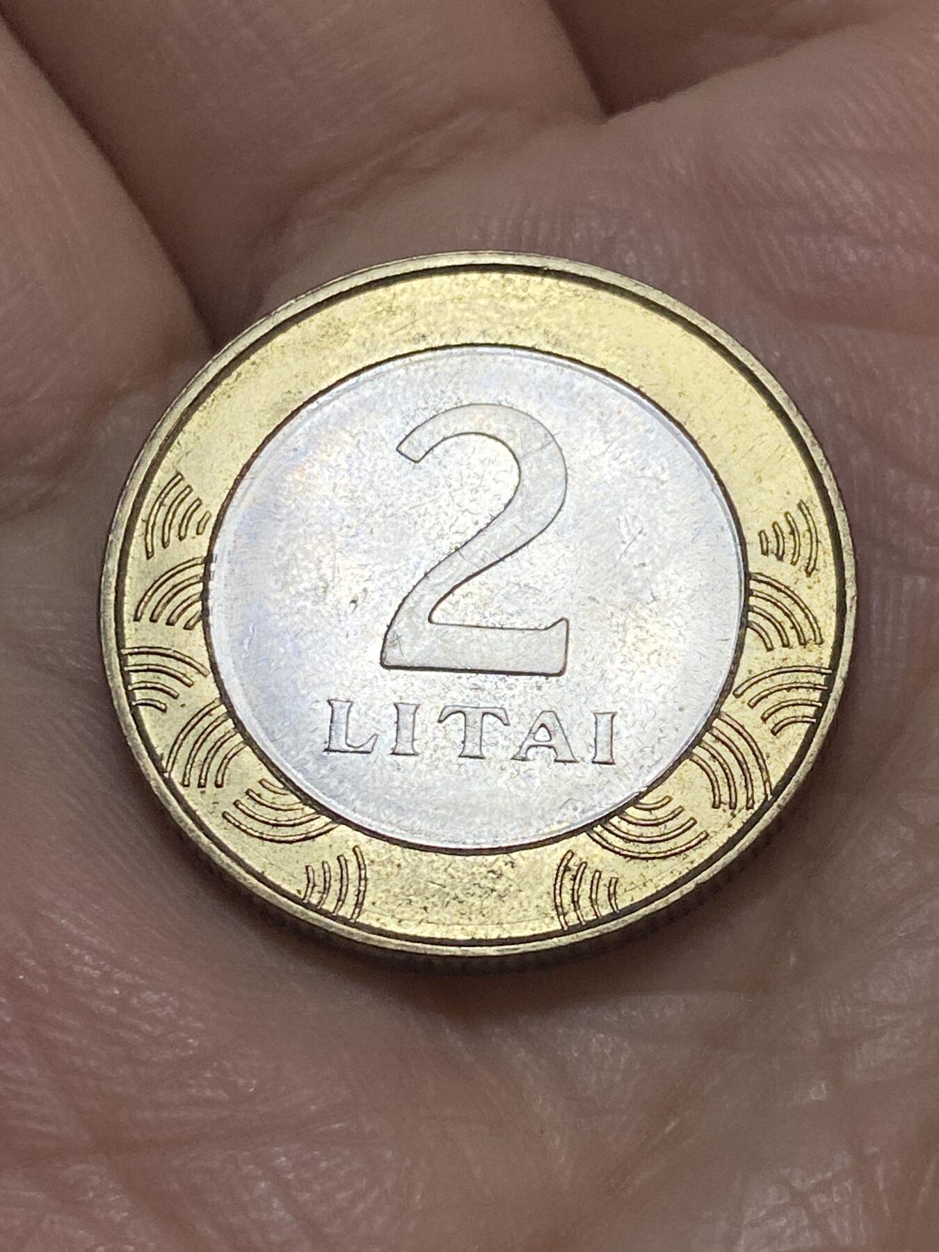 2025年第一百一十八场(总第一百四十四场）外国好品散币(免佣金) 立陶宛🇱🇹2002年2立特