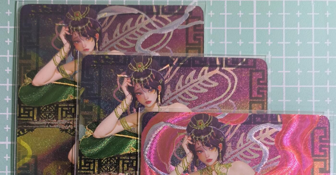 C先生卡牌 第15期 元集纪·刷子签·罐儿签·毒瘤签(持续收拍品中...) 【折光】燎原×罐儿《幻西游》铁扇公主 三渐变