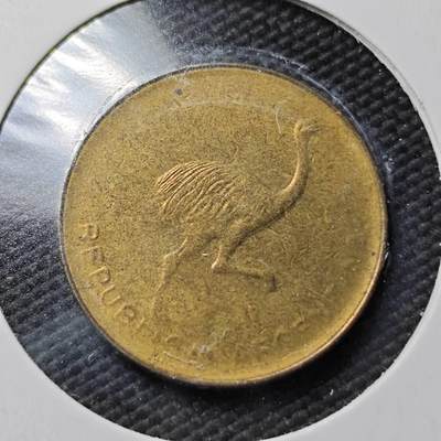 KK钱币收藏小铺  第360场  2月预留时间 周末发货 - 1986 阿根廷1比索 鸵鸟