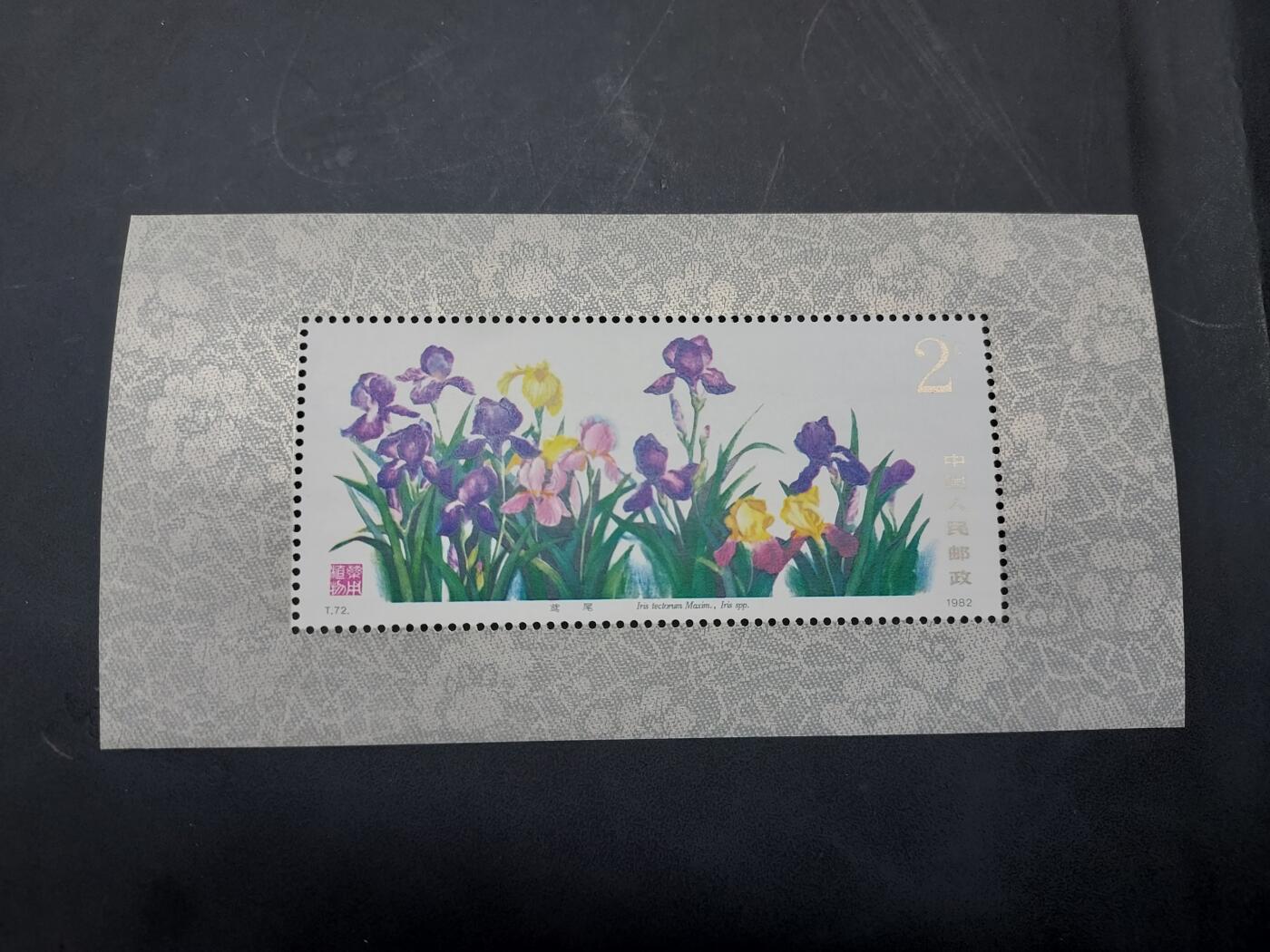 博彦收藏  11月3日 8点 邮票专场 药用植物型张 新一枚 微黄 上品