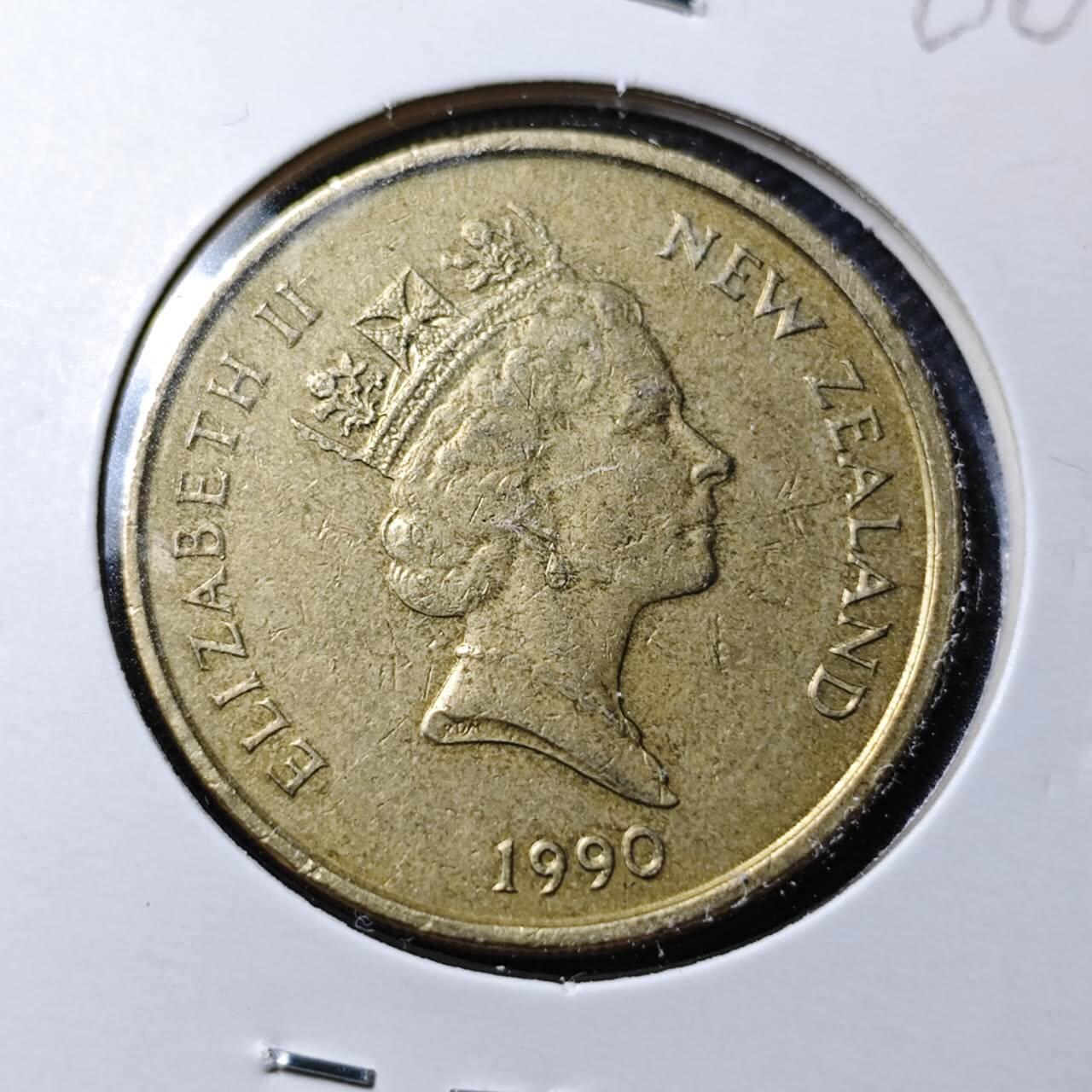 KK钱币收藏小铺  第360场  2月预留时间 周末发货  新西兰2元