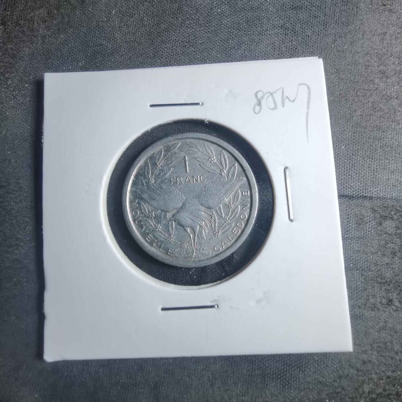 沼泽如烟--第885场 法属新喀里多尼亚1971年1法郎