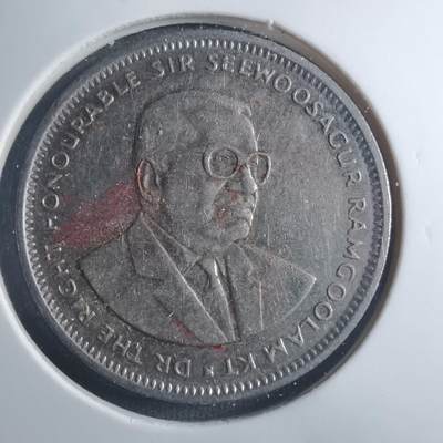 沼泽如烟--第885场 - 毛里求斯1993年1卢比