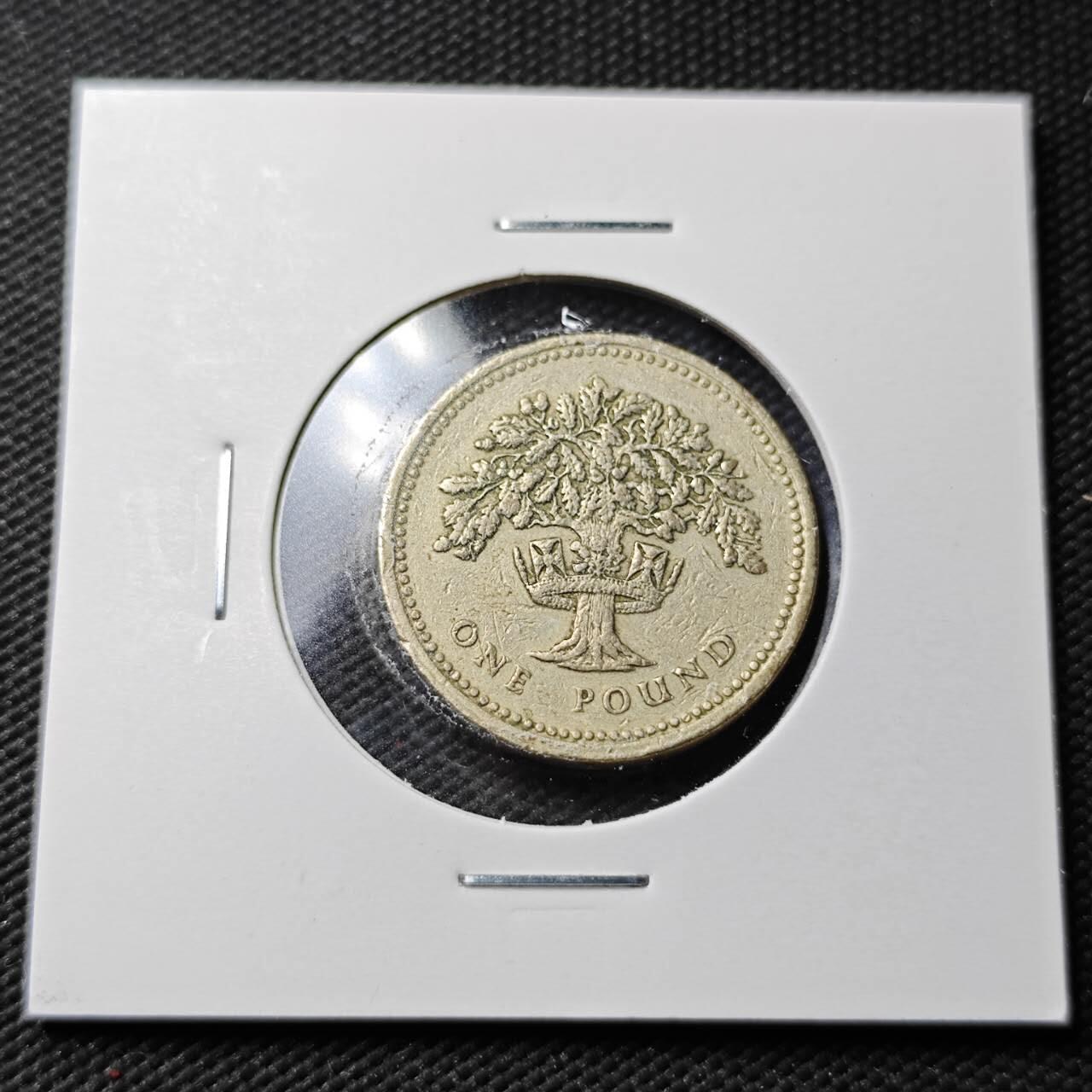 KK钱币收藏小铺  第360场  2月预留时间 周末发货 1987英国1英镑 