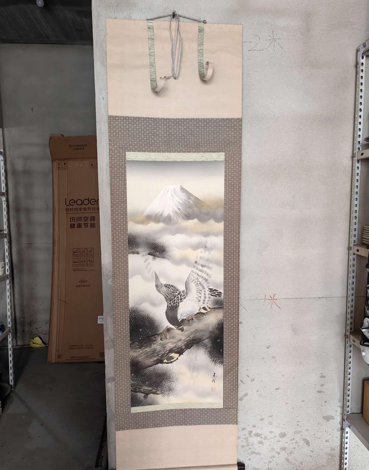 日本特选凌裱绢本卷轴