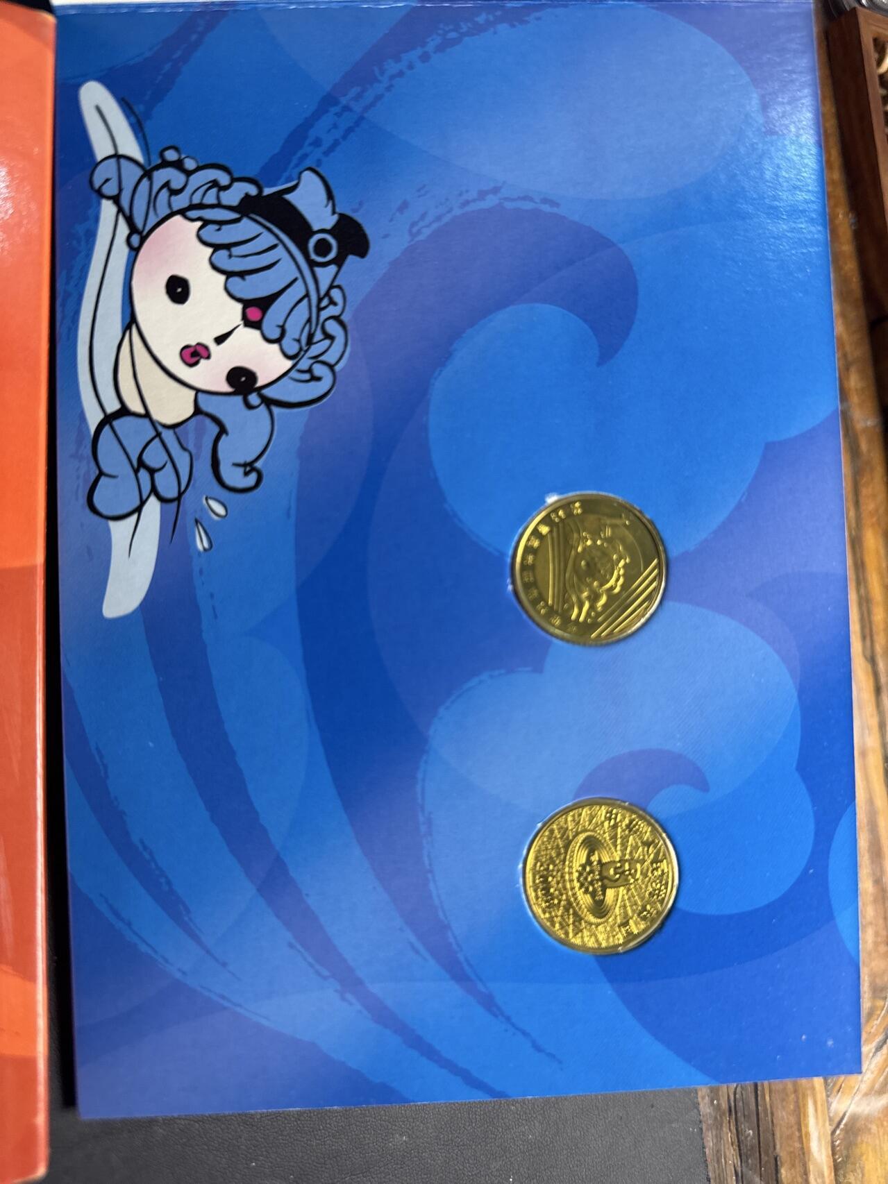 ❤️【币观天下】❤️ 第329期钱币拍卖- 2025.10.31周五晚上6点半场-长期征集拍品 北京奥运会1组2枚铜币一套