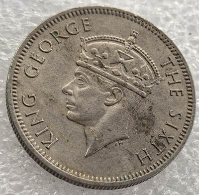 外国优质纪念币银币，周六晚上九点倒数截拍，满百包邮，可寄存半年，喜欢朋友微信扫描二维码可直接参拍 - 海峡马来亚1948年20分