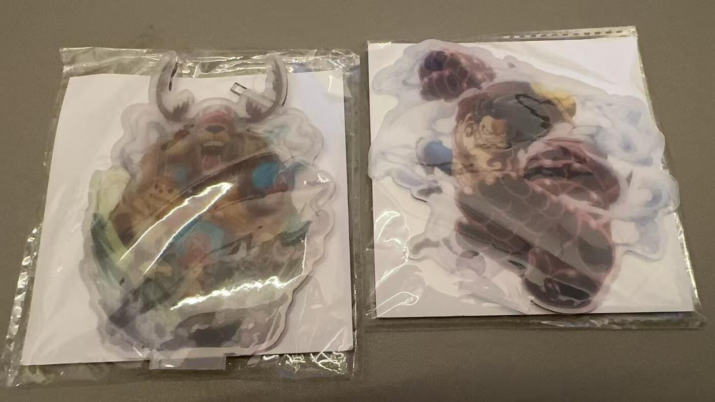 秋萤阁第29期 (10月28日周二晚上22点截拍，欢迎竞拍)  海贼王立牌 路飞 乔巴