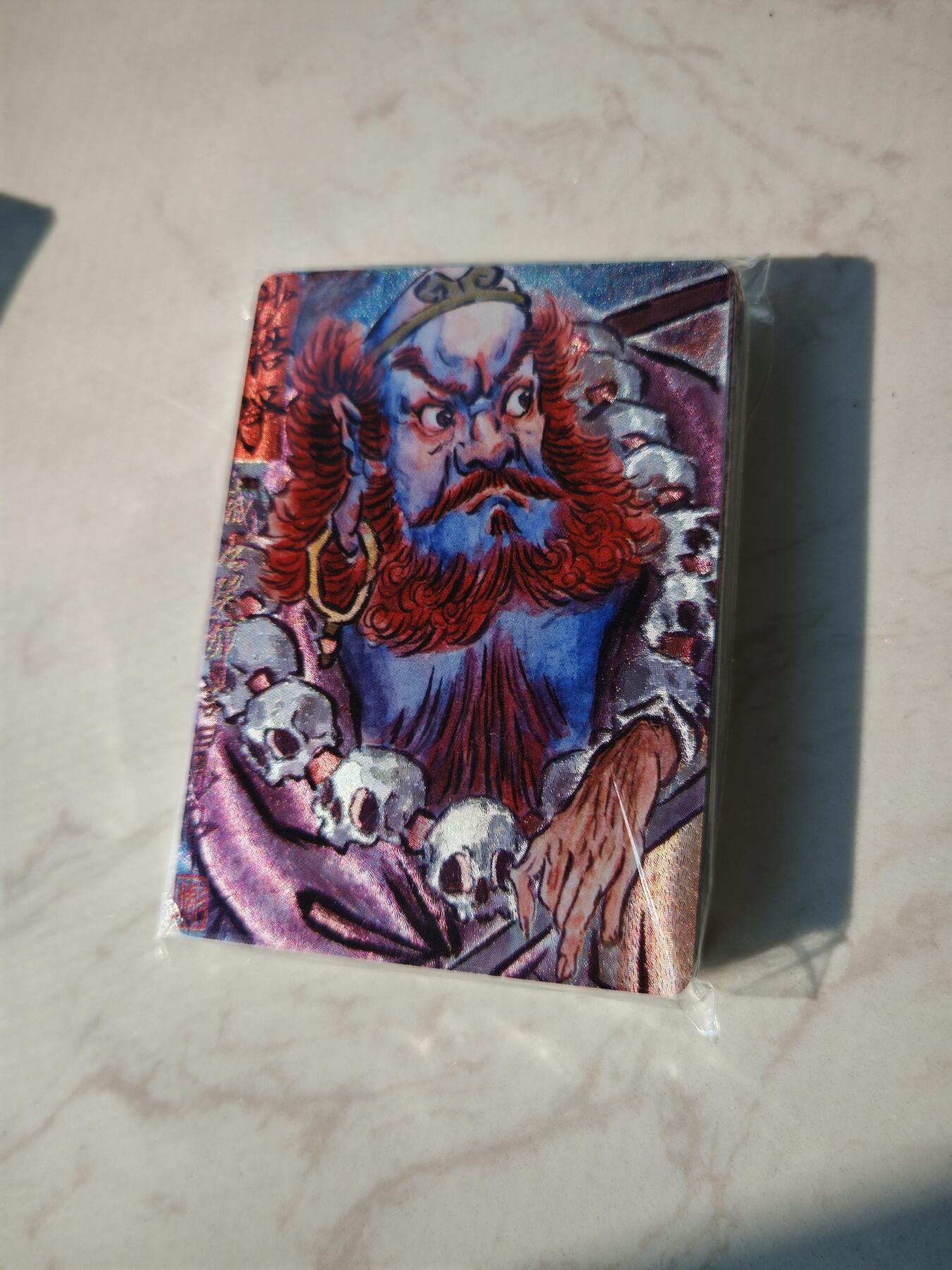 小怪兽卡牌第四十七期 （收拍品  不寄存 消费就送随机裸卡） 彫仙西游粗闪一套27张（具体卡面图二）