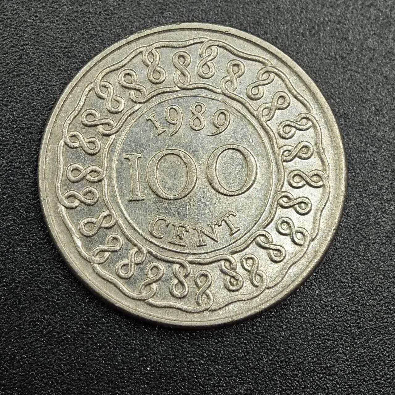 【淘币小摊】实时拍第七百七十九拍   散币场   满百包邮可预留二周 每周一统一发货   苏里南1989年100分