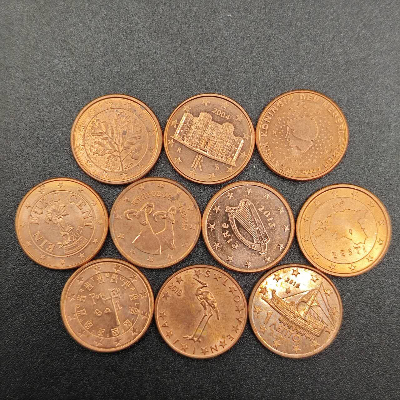 【淘币小摊】实时拍第七百七十九拍   散币场   满百包邮可预留二周 每周一统一发货   一欧分10枚