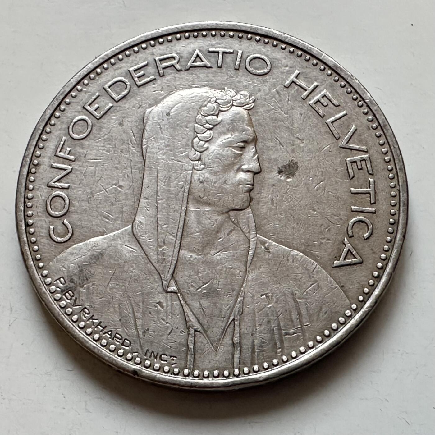 🌹外币初藏🌹🐯2025年第121场  每周二四六晚8️⃣点 哈萨克纪念币 瑞士1994年五法郎