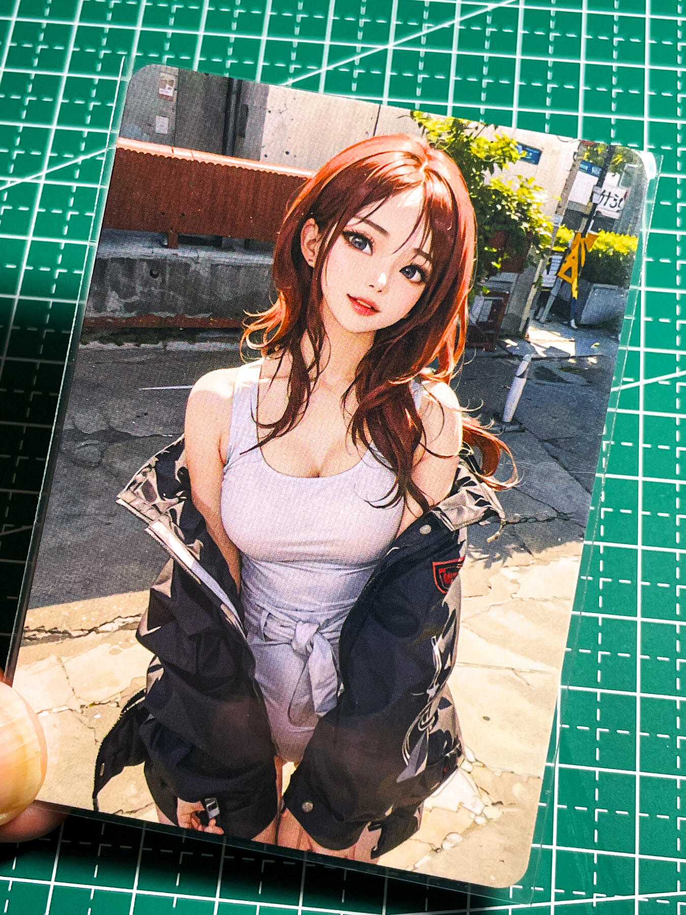 显眼宝35期 佣金1起 10月29日晚20:30截拍  动漫卡片一张 纱布闪  63* 88