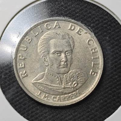 KK钱币收藏小铺  第361场  2月预留时间 周末发货 -  1971智利1比索