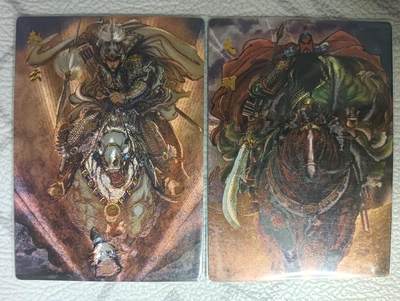 花开卡拍第45期（11月2号周日截拍，品控勿拍!!!拍品不寄存，运费5元，自制卡难免瑕疵，可能存在轻微撞角爆边等出厂瑕疵，品控介意勿拍！） - 昆仑万象 五虎上将特卡 关羽+赵云 2张 粗闪 