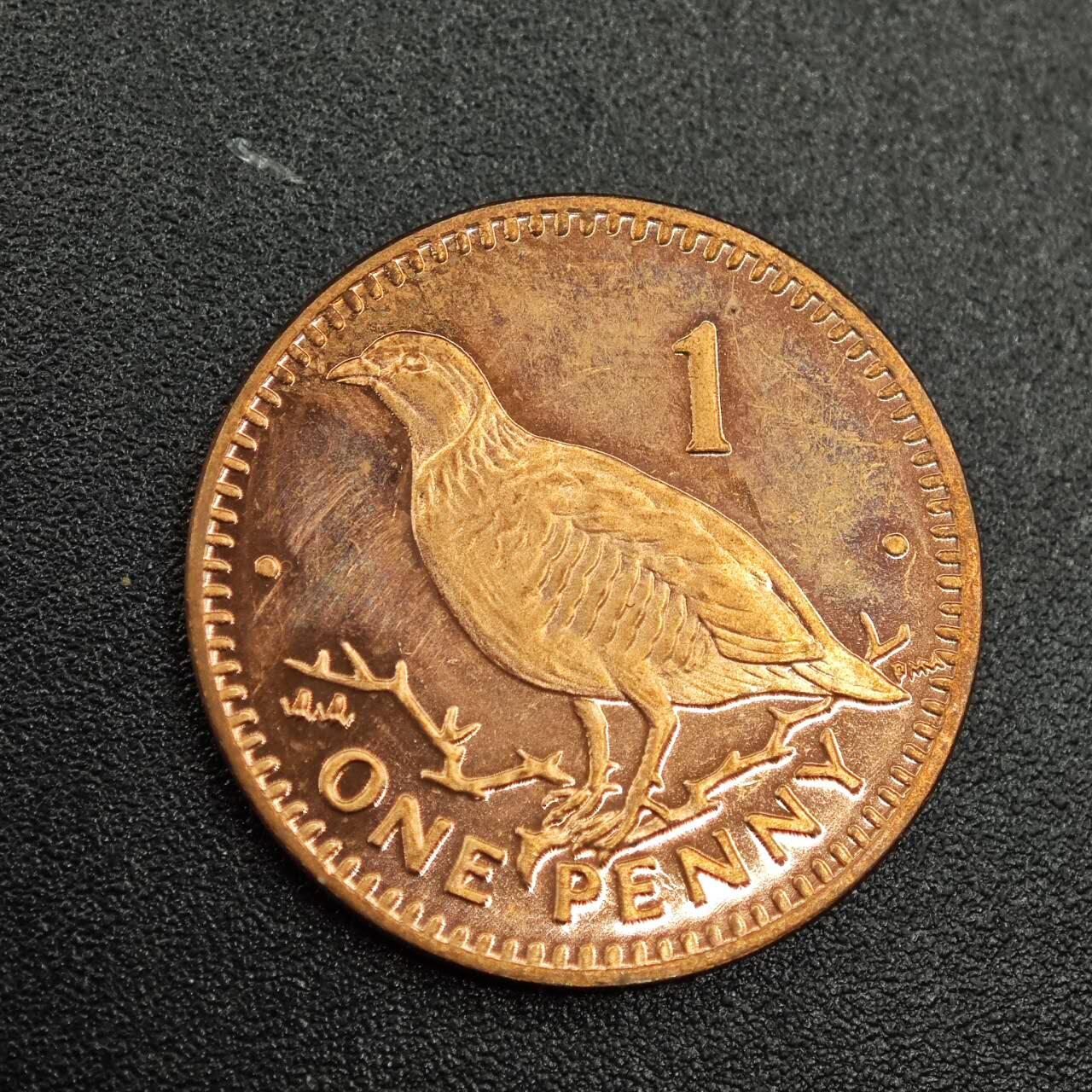 【淘币小摊】实时拍第七百七十九拍   散币场   满百包邮可预留二周 每周一统一发货   直布罗陀2000年一便士铜币