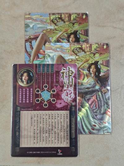 夜之极第三十四期 （11月1日周六晚9点截拍，欢迎竞拍） - 卡玩帕克 百花谱 步练师 三服饰 浮雕粗闪