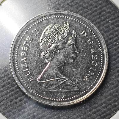 KK钱币收藏小铺  第361场  2月预留时间 周末发货 -  1985加拿大10分精制币