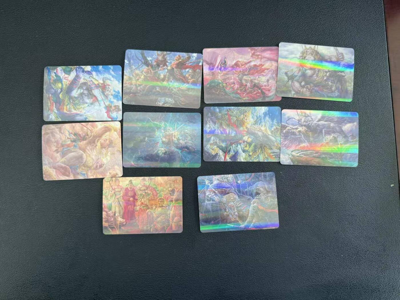 龙虎卡牌第六一场 （无佣金，单场满200元包邮，欢迎送拍） 彩闪10张不重复 徐子晖-西游