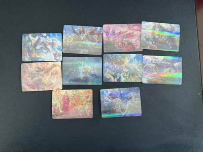 龙虎卡牌第六一场 （无佣金，单场满200元包邮，欢迎送拍） - 彩闪10张不重复 徐子晖-西游