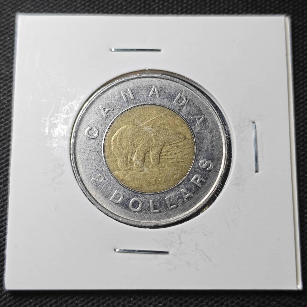 KK钱币收藏小铺  第360场  2月预留时间 周末发货  加拿大2元