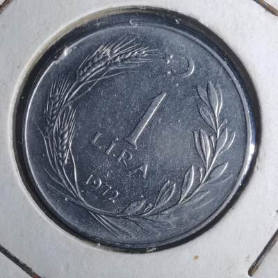 沼泽如烟--第885场 - 土耳其1972年1里拉