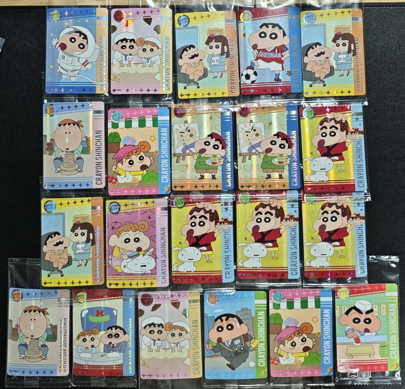 天玑星卡拍第133期《10.30周四截拍》持续收拍收评中 满赠卡需备注 蜡笔小新 STR 二十一张