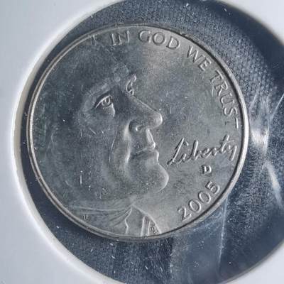 沼泽如烟--第885场 - 美国2005年五分纪念币