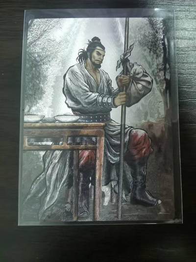 夜之极第三十四期 （11月1日周六晚9点截拍，欢迎竞拍） - 卡德曼 张建东水浒 93/99 石勇 彩粗