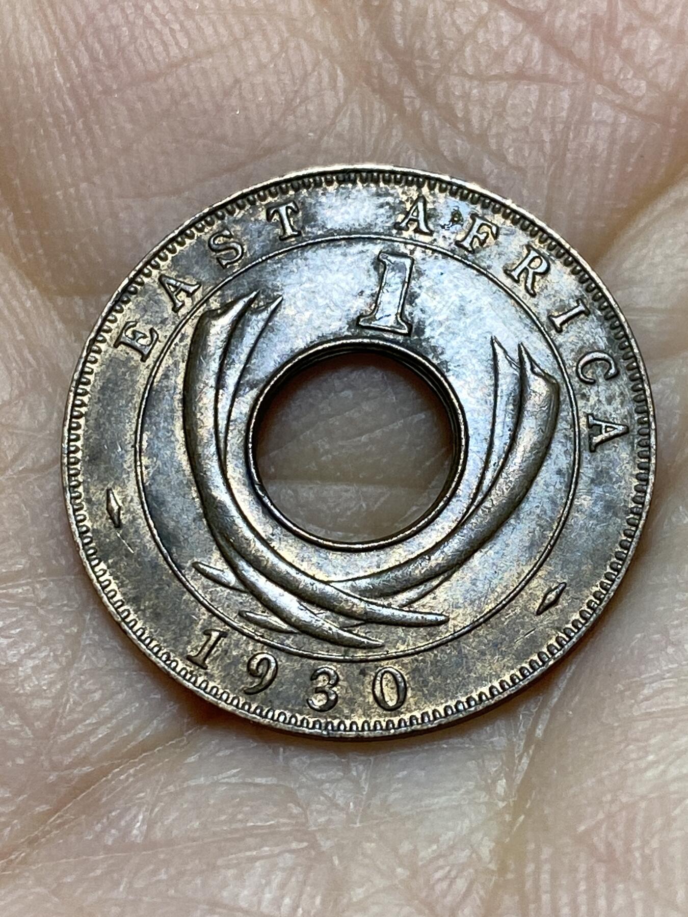 2025年第一百一十九场(总第一百四十五场）外国好品散币(免佣金) 英属东非1930年1分(乔治五世时期)