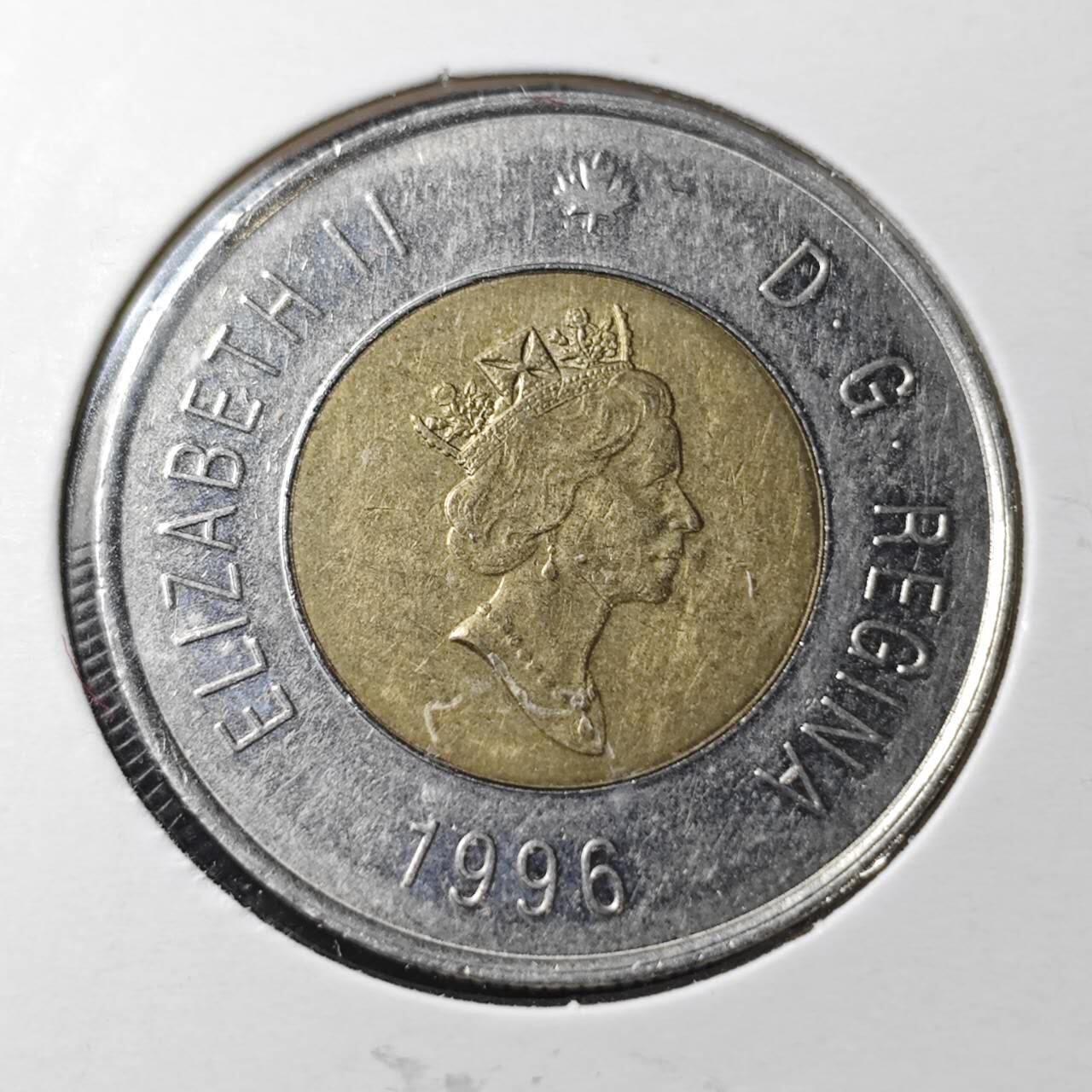 KK钱币收藏小铺  第360场  2月预留时间 周末发货  加拿大2元