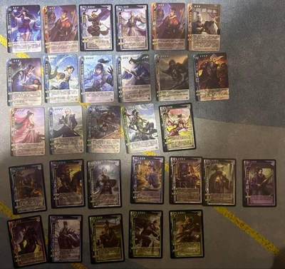 龙虎卡牌第六一场 （无佣金，单场满200元包邮，欢迎送拍） - 普卡29张不重复 三国杀角色（抽卡机抽取 新老UI各种普卡）