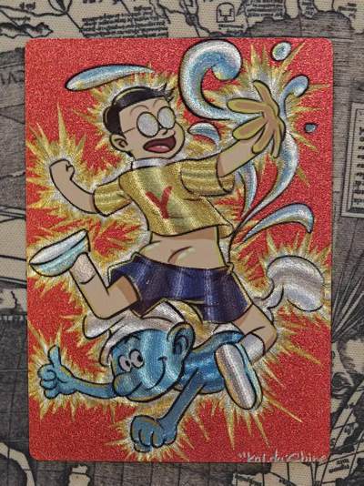 龙虎卡牌第六一场 （无佣金，单场满200元包邮，欢迎送拍） - 粗闪卡 星宿文创 蓝精灵