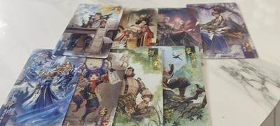 秋原瞳的小店第二十七期（持续收拍，11月秋意正浓，冬欲近，暖心囤卡好时光） - 卡游王者荣耀逸闻8张不同，场景图，性价比极高