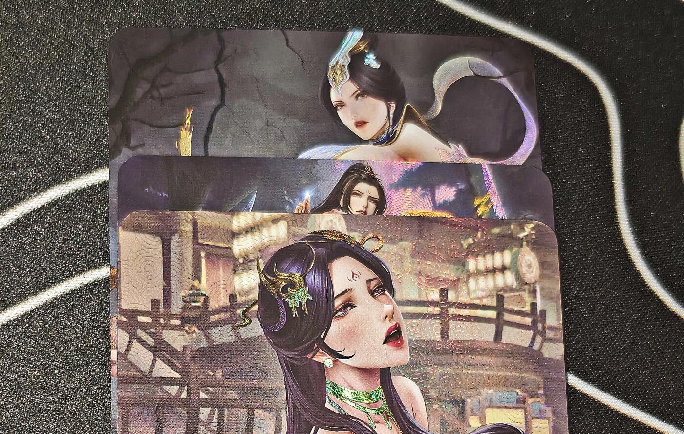 绝对不正常的拍卖场 不寄存! 乃卡三张（反面绘天阁300满赠图也是特卡）