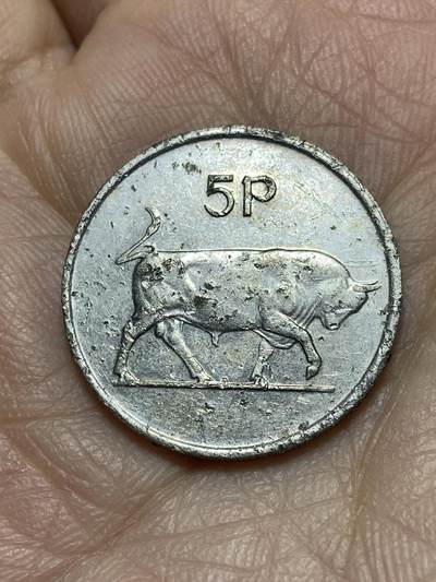 2025年第一百一十九场(总第一百四十五场）外国好品散币(免佣金) - 爱尔兰🇮🇪1982年5便士(共和国时期第二套第一版)