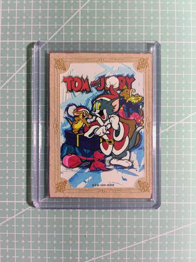 C先生卡牌 第15期 元集纪·刷子签·罐儿签·毒瘤签(持续收拍品中...) - 【限编油画卡】卡尔森 84/88编《猫和老鼠》KES-UHR-002