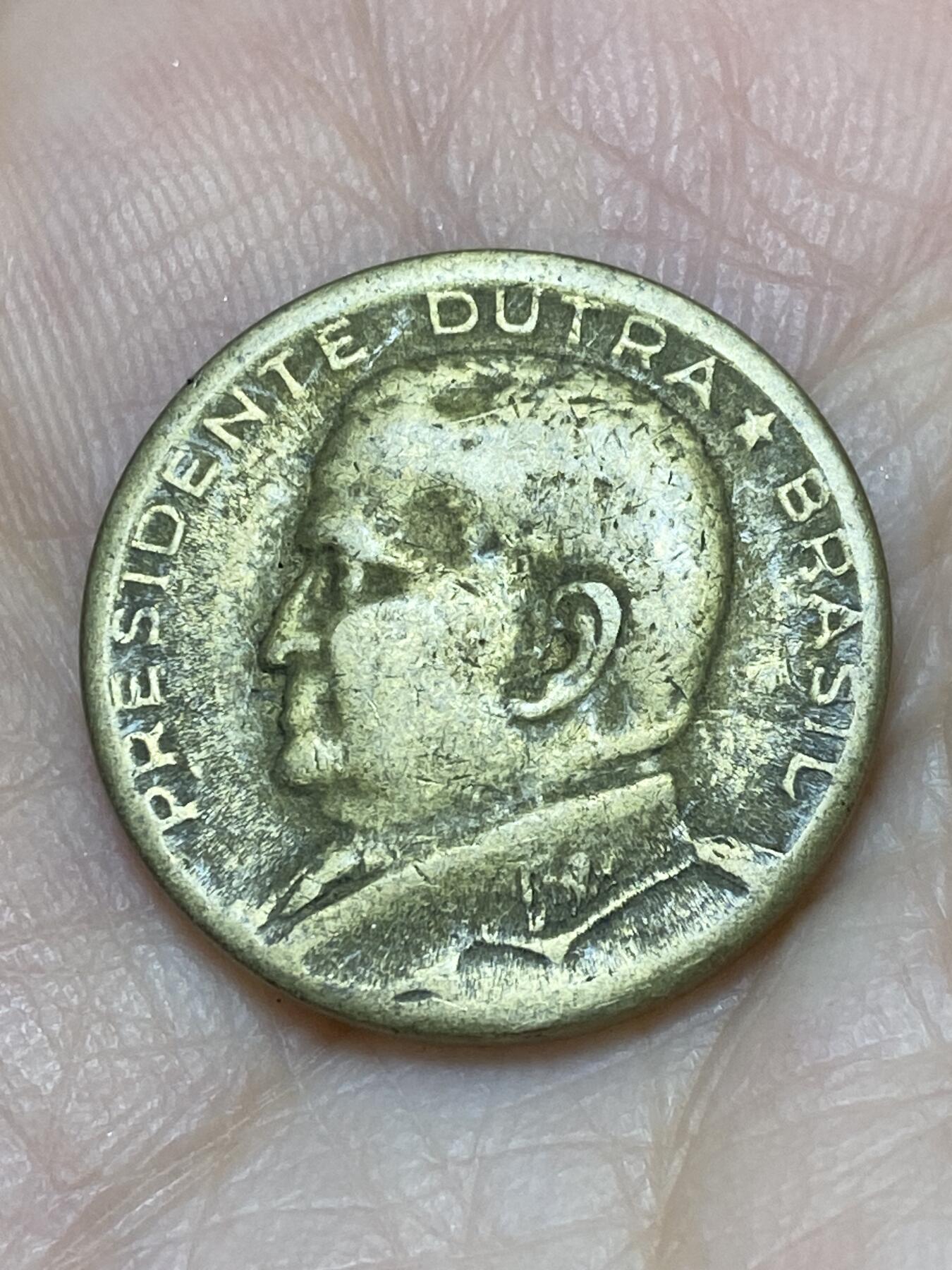 2025年第一百一十九场(总第一百四十五场）外国好品散币(免佣金) 巴西🇧🇷1948年50分