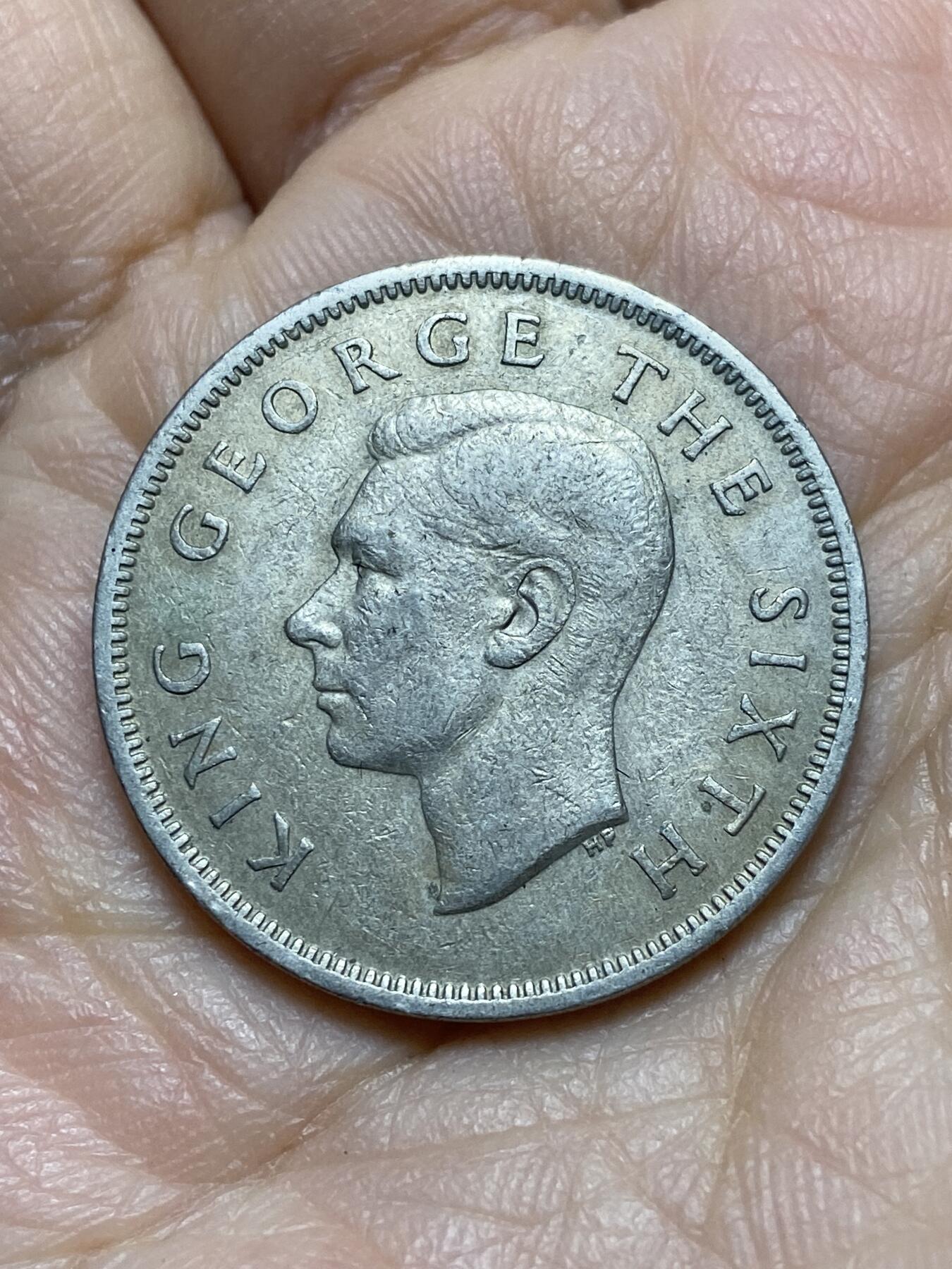 2025年第一百一十九场(总第一百四十五场）外国好品散币(免佣金) 新西兰🇳🇿1951年1弗洛林(乔治六世第三版)